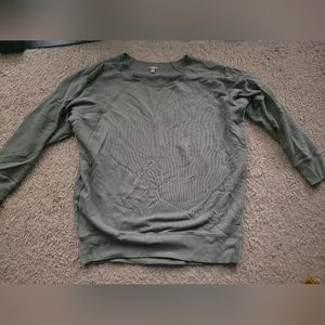 Aerie Large Green Oversized Sweatshirt